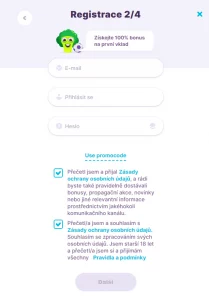 Nomini registrace